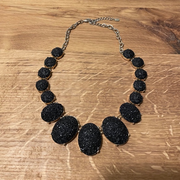 Aldo Necklace Black and Gold Fashion Jewelry - Picture 2 of 9